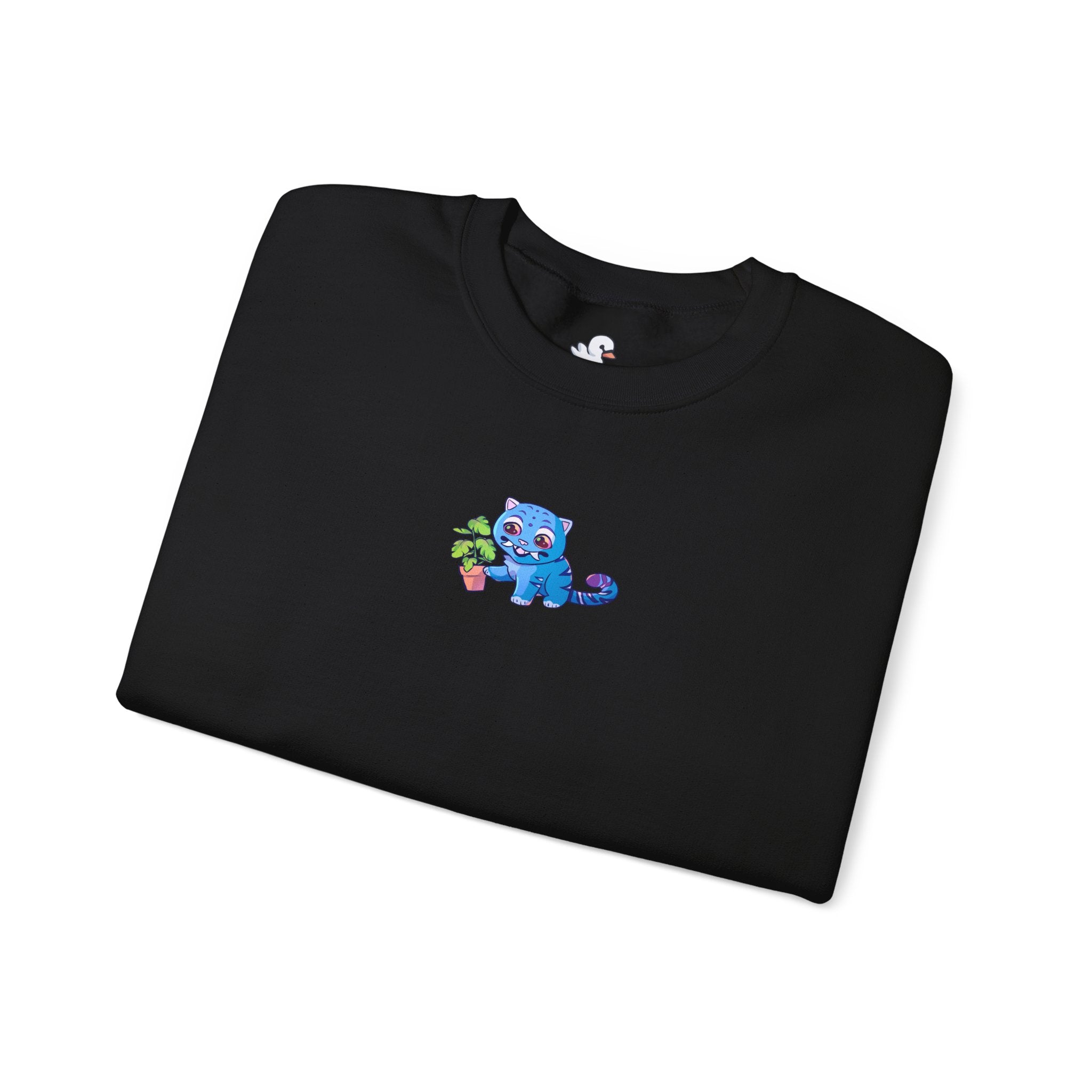 Kpop Demon Hunters Derpy Tiger Unisex Sweatshirt, Double Side Print