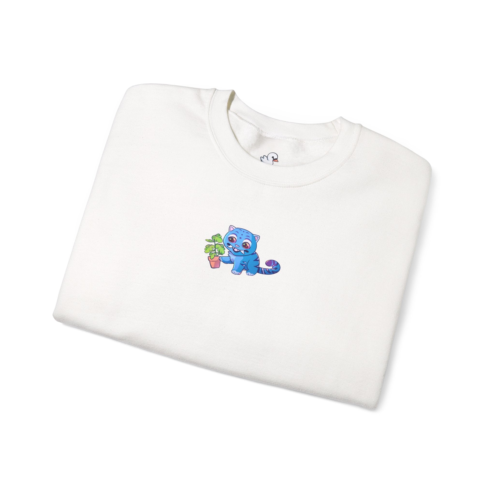 Kpop Demon Hunters Derpy Tiger Unisex Sweatshirt, Double Side Print