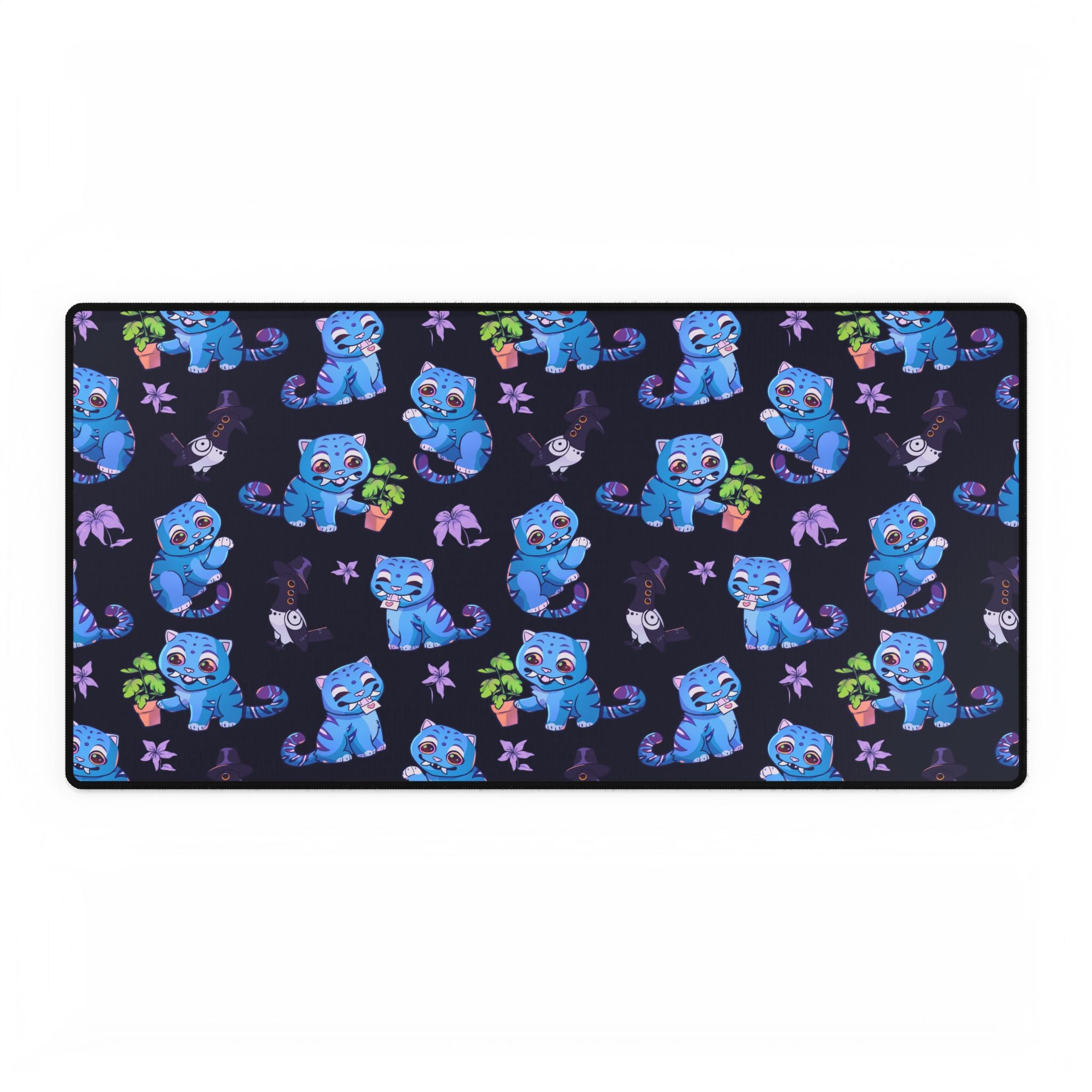 Kpop Demon Hunters Derpy Tiger Desk Mat