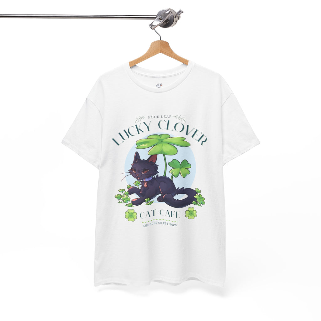 Lucky Clover Cat Cafe T-Shirt