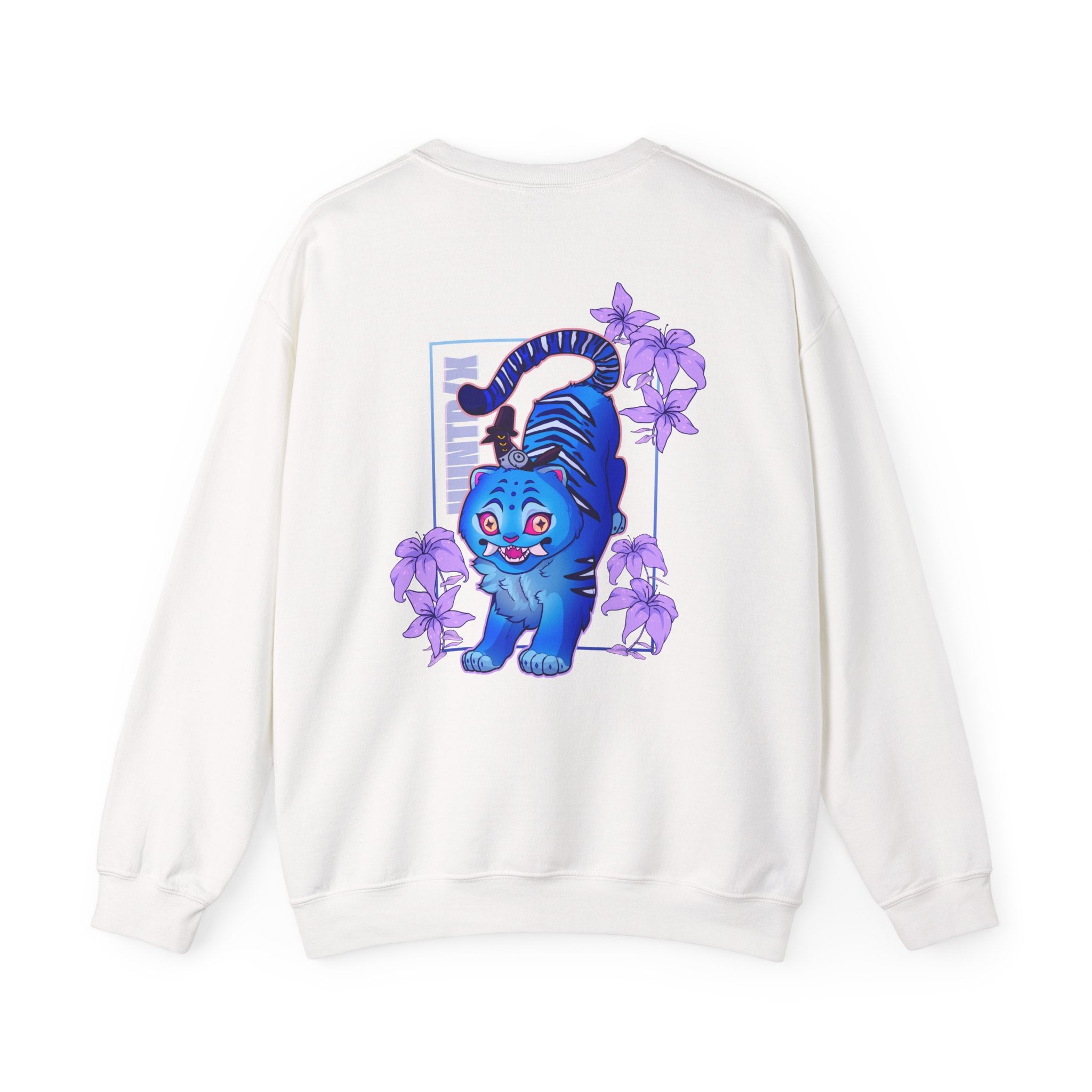 Kpop Demon Hunters Derpy Tiger Unisex Sweatshirt, Double Side Print