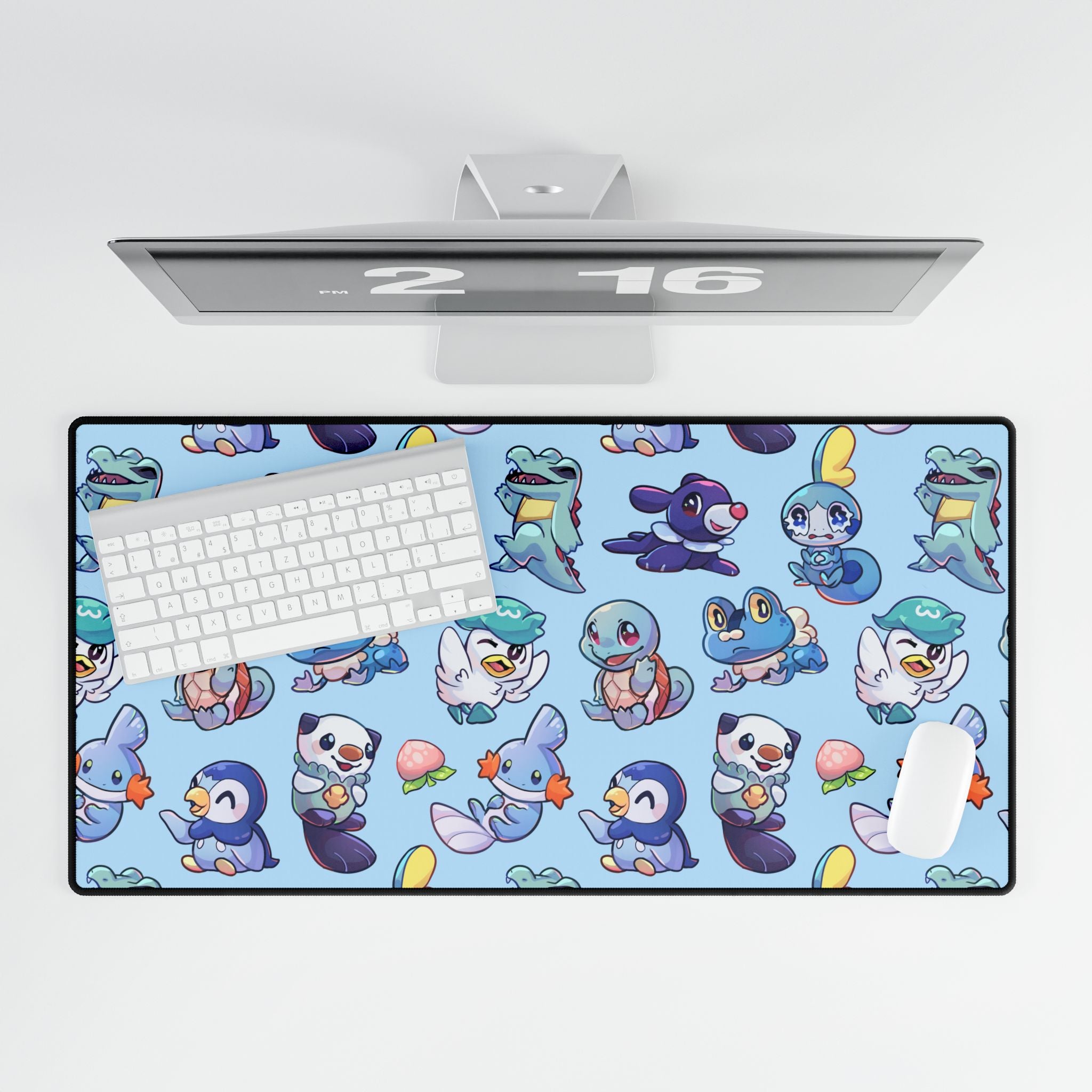 Water Starter Pokemon Desk Mat