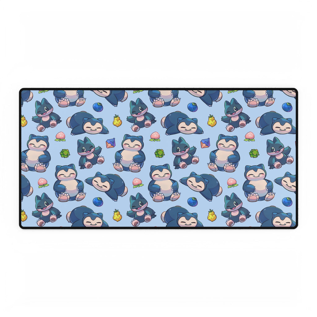 Snorlax and Munchlax Pokemon Desk Mat