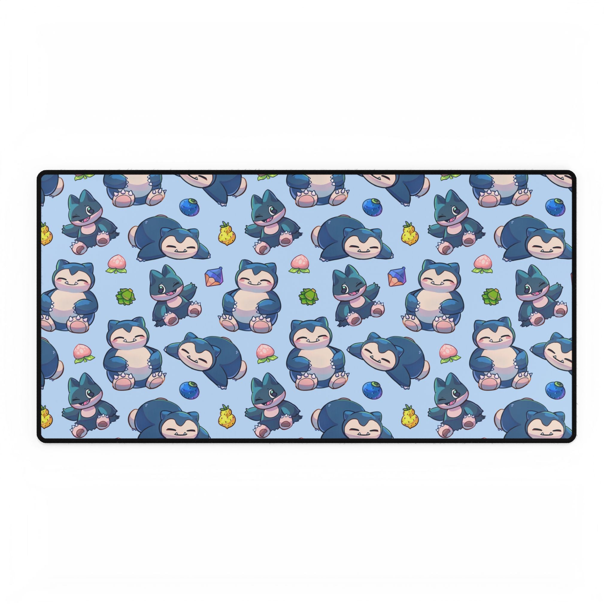 Snorlax and Munchlax Pokemon Desk Mat
