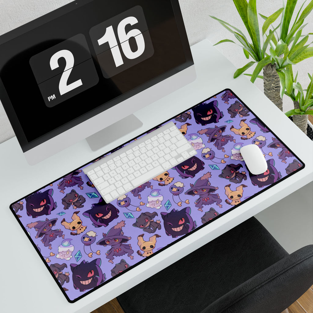 Gengar and Friends Ghost Pokemon Desk Mat