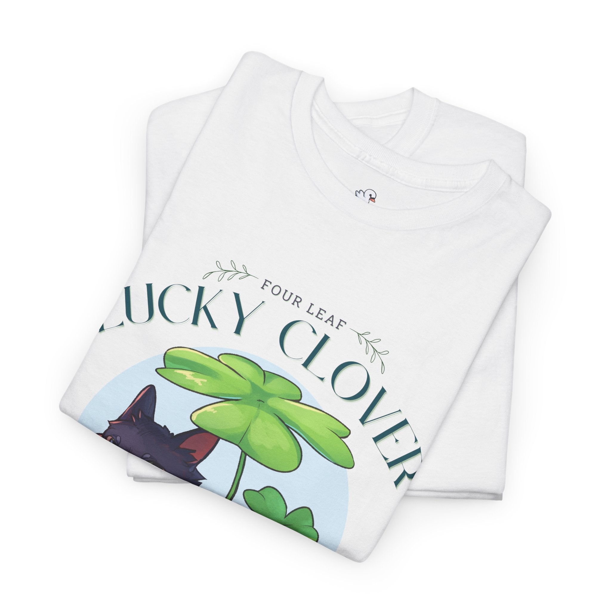 Lucky Clover Cat Cafe T-Shirt