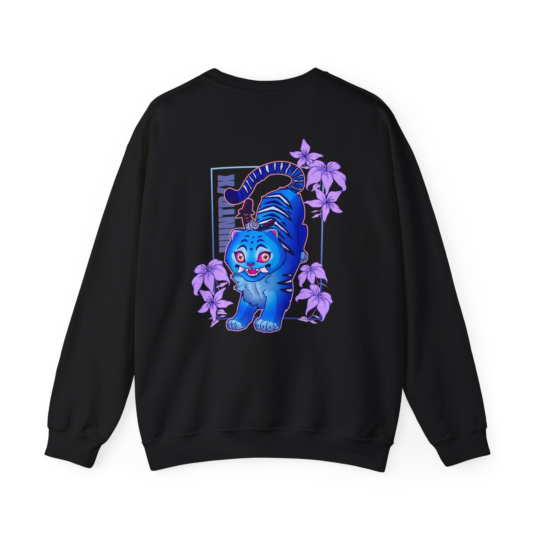 Kpop Demon Hunters Derpy Tiger Unisex Sweatshirt, Double Side Print
